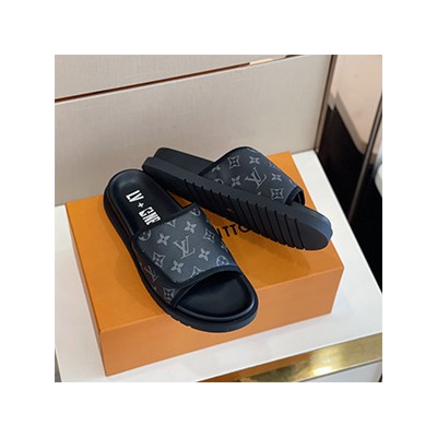 LOUIS VUITTON NBA MIAMI MULE SLIPPER - 루이비통 NBA 미아미 뮬 슬리퍼