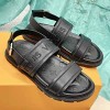 [NEW ARRIVAL] LOUIS VUITTON BIG LOGO MONOGRAM VELCRO SANDAL - 루이비통 빅로고 모노그램 벨크로 샌들