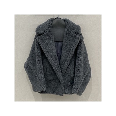 MAXMARA RANGHI TEDDY BEAR SHORT COAT JACKET - 막스마라 란지 테디베어 숏 코트 자켓