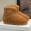 PRADA SHEARLING ANKLE BOOTS - 프라다 시어링 앵클부츠