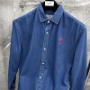 AMI DENIM DRESS SHIRT - 아미 데님 드레스 셔츠