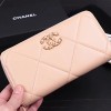 CHANEL CHAIN LOGO WALLET - 샤넬 체인 로고 장지갑