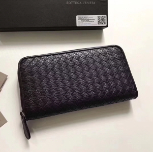 BOTTEGAVENETA WALLET - 보테가베네타 소가죽 남성용 지퍼타입 장지갑