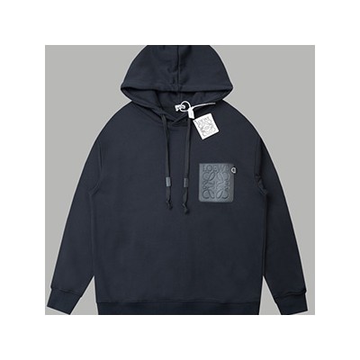 LOEWE ANAGRAM HOOD SHIRT - 로에베 아나그램 후드 티셔츠