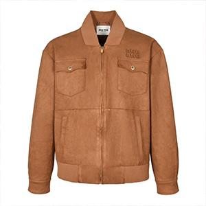 MIUMIU SUEDE BLOUSON JACKET - 미우미우 스웨이드 블루종 자켓