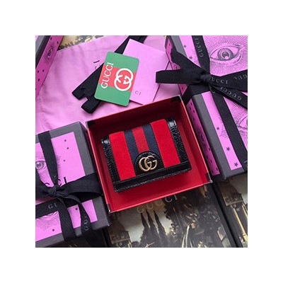 [2018 NEW ARRIVAL] GUCCI OPHIDIA GG SUPREME WALLET - 구찌 오피디아 GG 수프림 반지갑