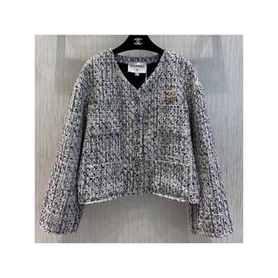 CHANEL TWEED JAKET - 샤넬 여성용 트위드 자켓