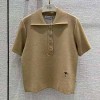 CHRISTIAN DIOR POLO LADY COLLAR T SHIRT - 크리스찬 디올 폴로 레이디 반팔 티셔츠