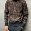 FENDI ROUND KNIT - 펜디 남성용 라운드 니트